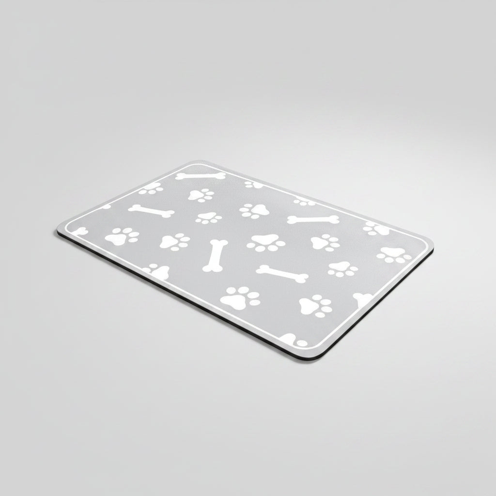 Quick-Dry Diatom Mud Pet Feeding Mat for Dogs & Cats, Absorbent and Anti-Slip