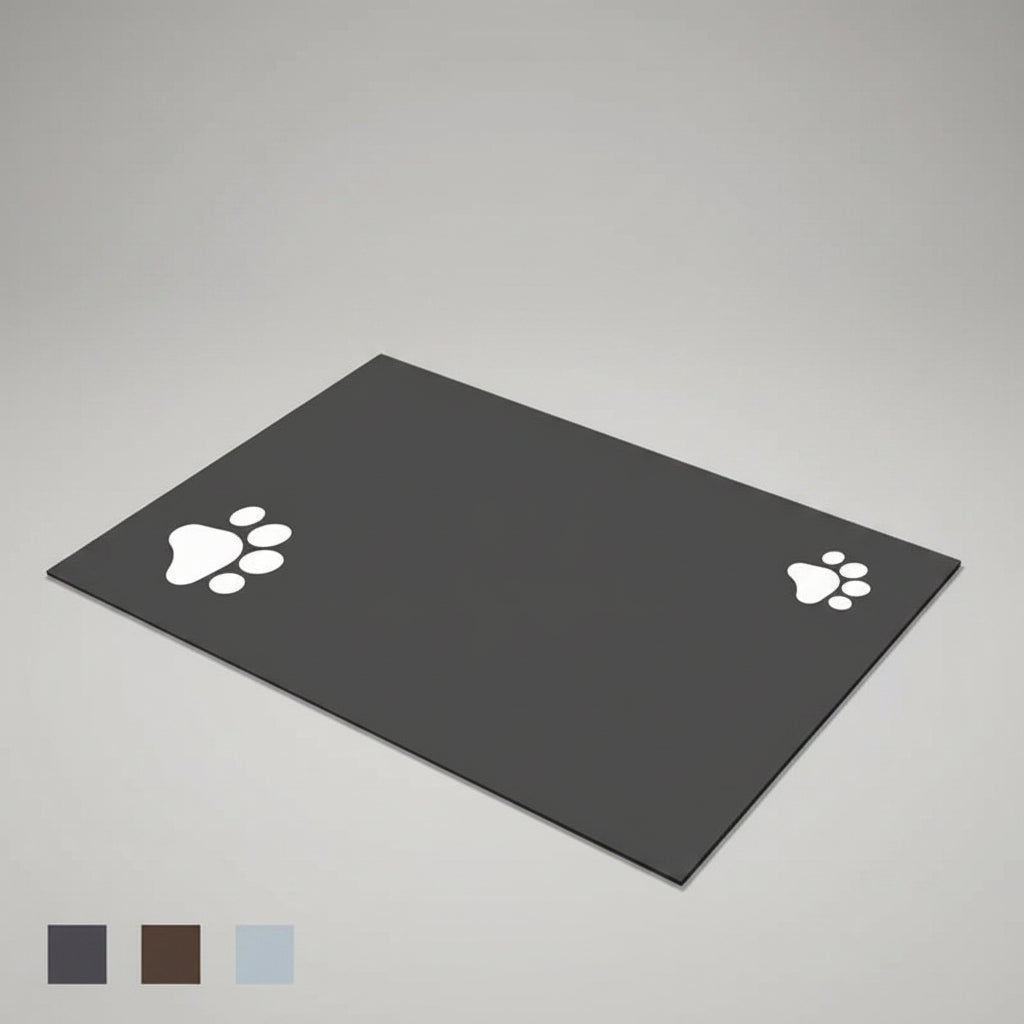 Quick-Dry Diatom Mud Pet Feeding Mat for Dogs & Cats, Absorbent and Anti-Slip