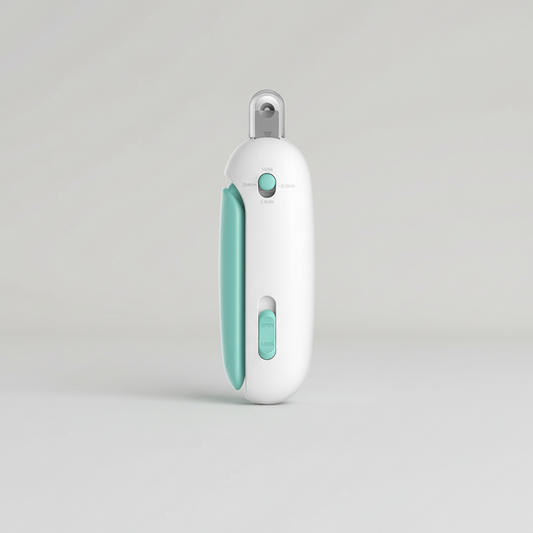 Adjustable Pet Nail Clipper for Cats & Small Dogs with Built-In Nail File and Safety Lock