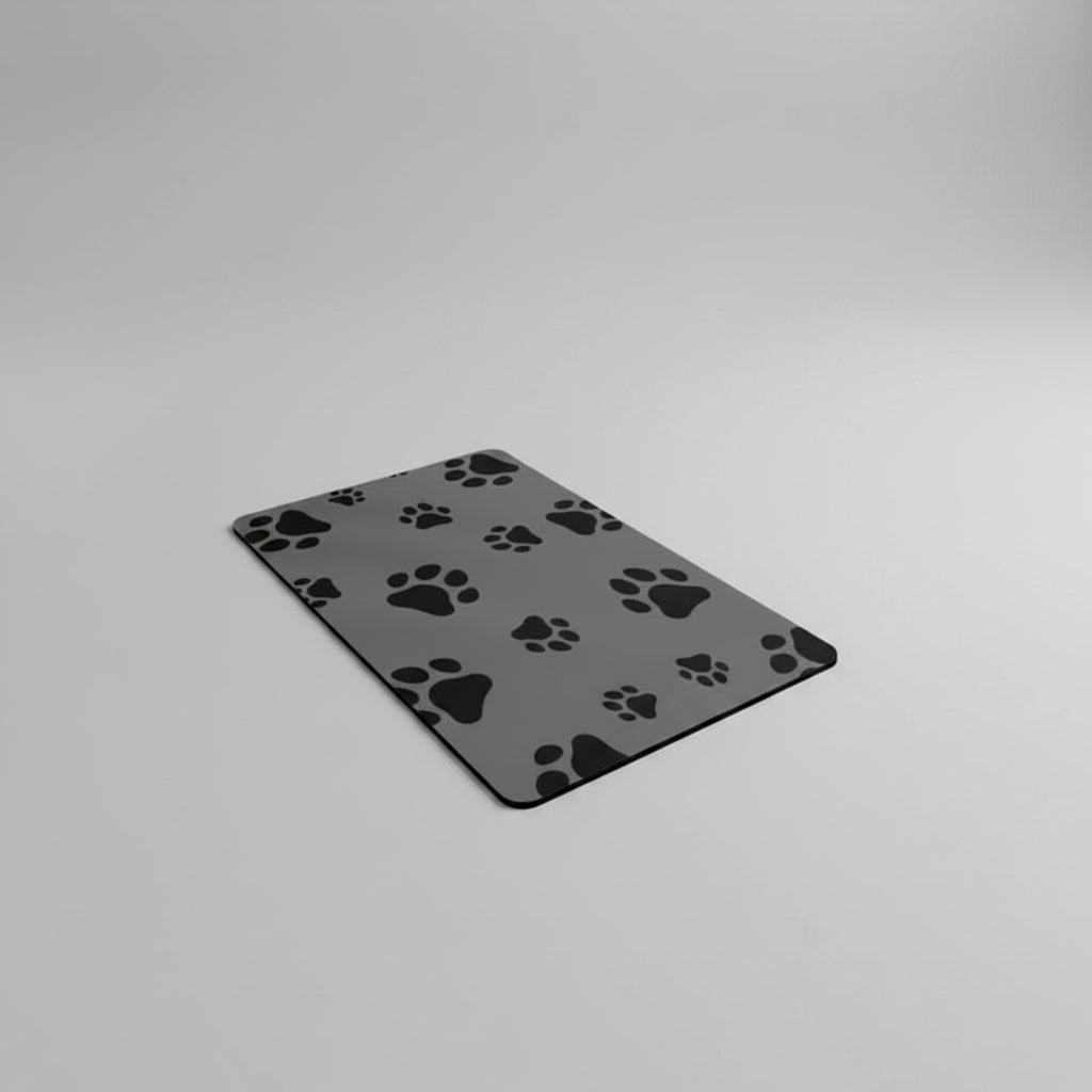 Quick-Dry Diatom Mud Pet Feeding Mat for Dogs & Cats, Absorbent and Anti-Slip