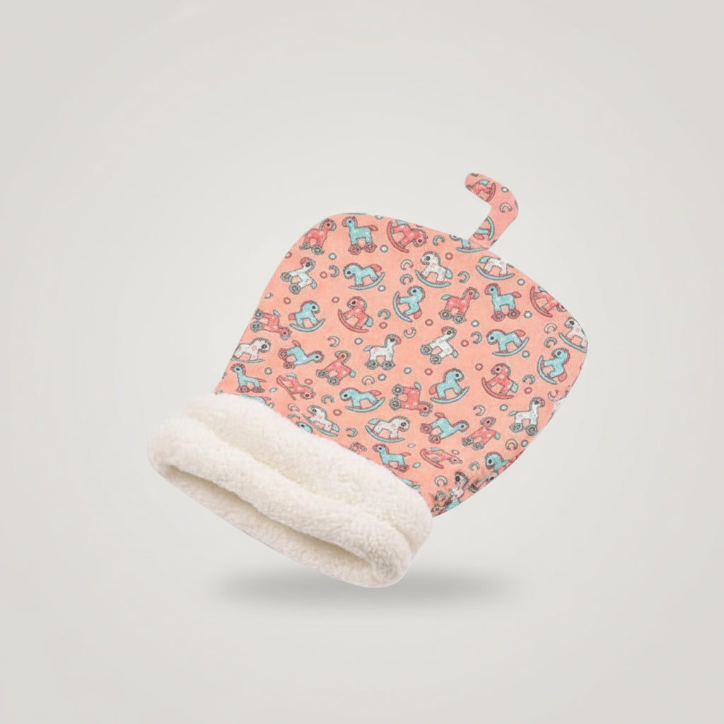 Plush Cat Sleeping Bag Bed with Cozy Pocket for Cats & Kittens, 55 x 45 cm, Under 8 kg