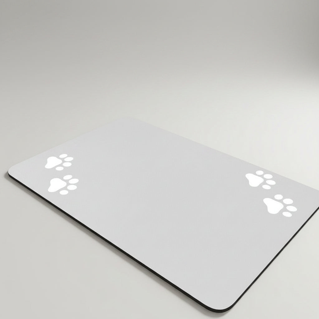 Quick-Dry Diatom Mud Pet Feeding Mat for Dogs & Cats, Absorbent and Anti-Slip