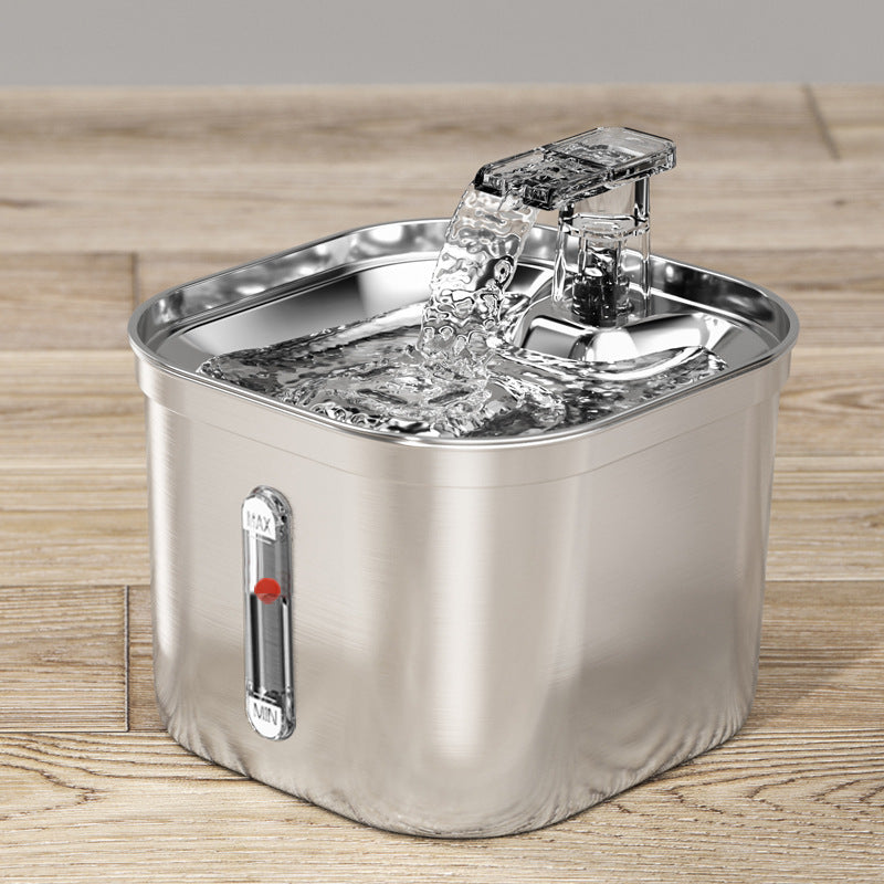 Quiet Circulating Pet Water Fountain for Cats & Small Dogs, Filtered, Under 35 dB, BPA-Free