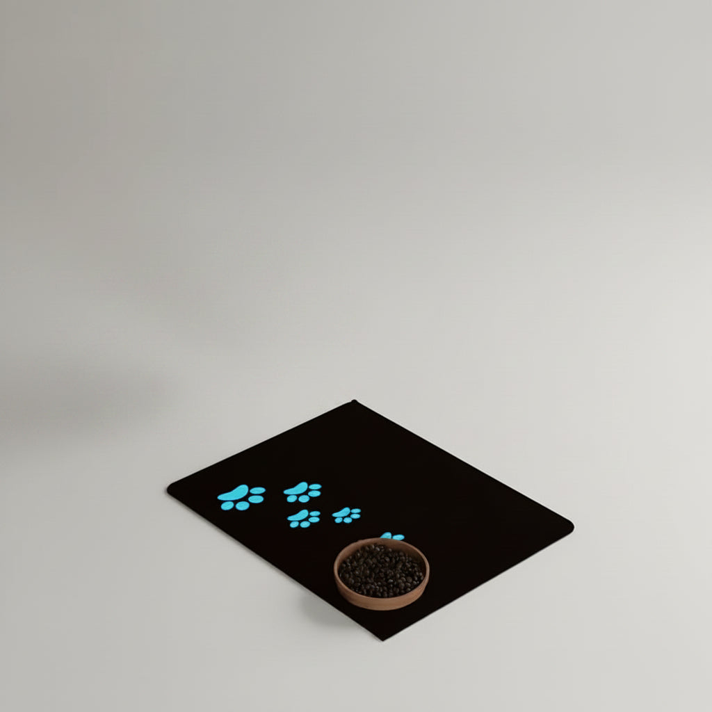 Quick-Dry Diatom Mud Pet Feeding Mat for Dogs & Cats, Absorbent and Anti-Slip