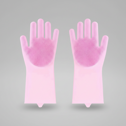 Silicone Pet Grooming Glove for Dogs & Cats, Bath and Deshedding Brush, Fits Either Hand