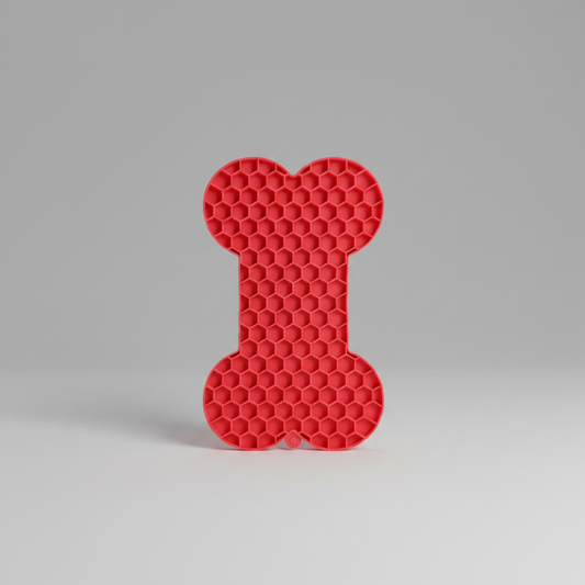 Silicone Lick Mat for Dogs & Cats, Slow Feeder Pad for Wet Food, Non-Slip, Dishwasher Safe