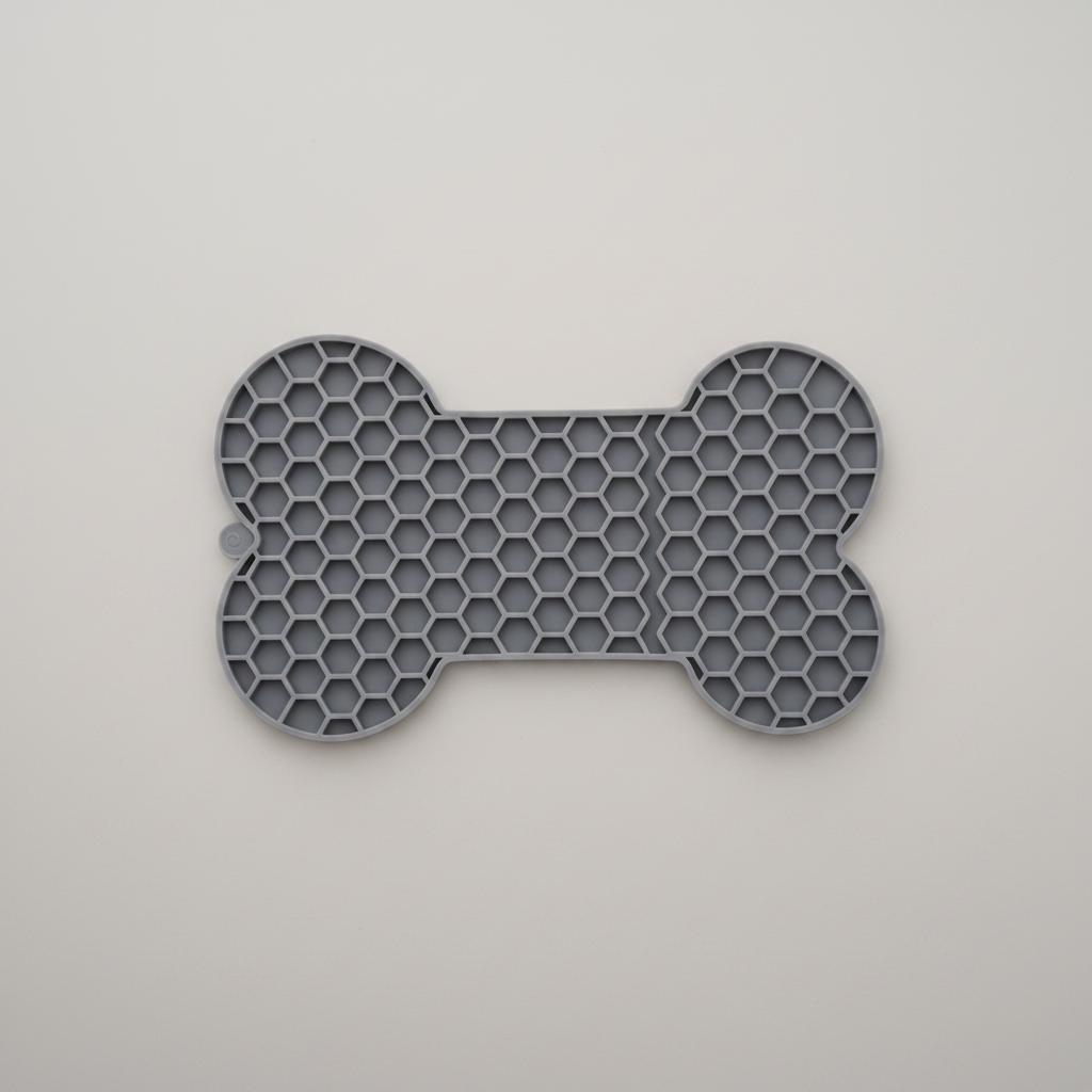 Silicone Lick Mat for Dogs & Cats, Slow Feeder Pad for Wet Food, Non-Slip, Dishwasher Safe