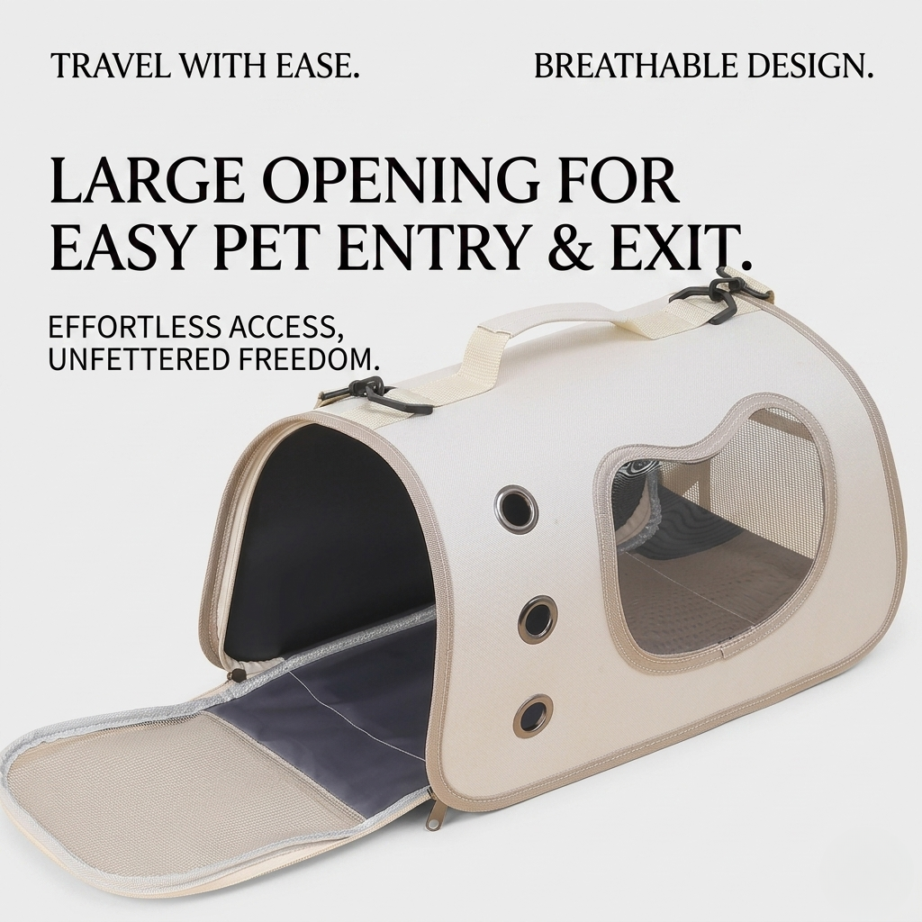 Bubble Window Pet Carrier Backpack for Cats & Small Dogs, Ventilated, 3 Carry Modes