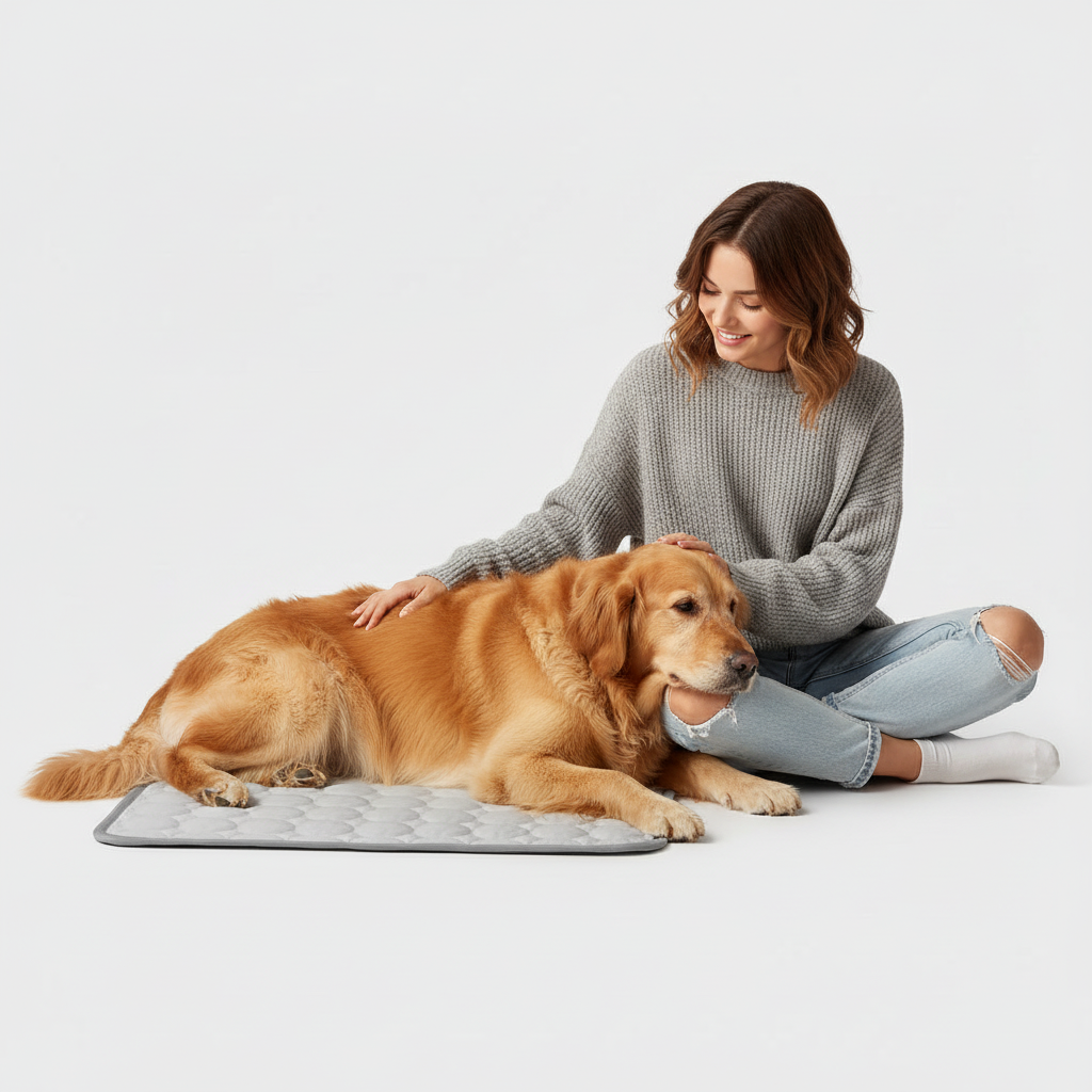 Cooling Dog Bed Mat for Hot Weather, Lightweight and Portable, Sizes XS to XXL