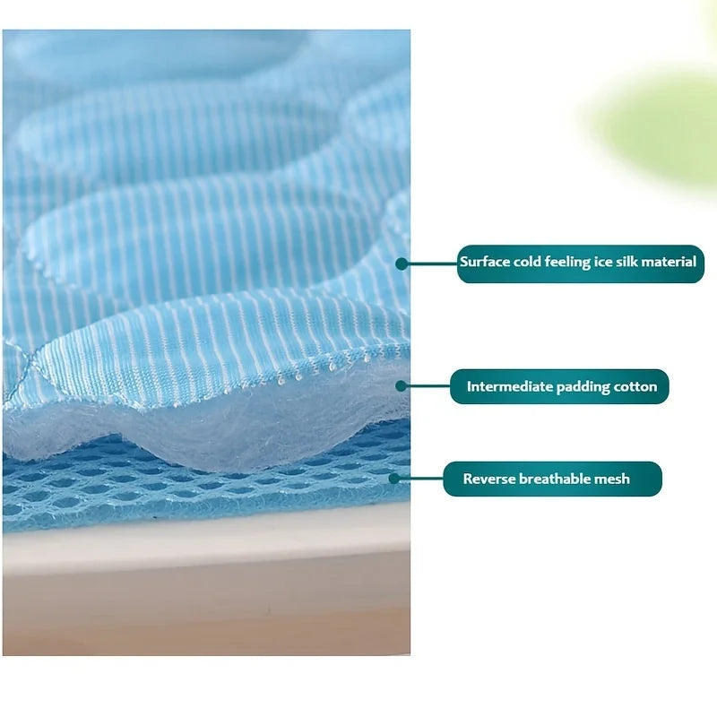 Cooling Dog Bed Mat for Hot Weather, Lightweight and Portable, Sizes XS to XXL