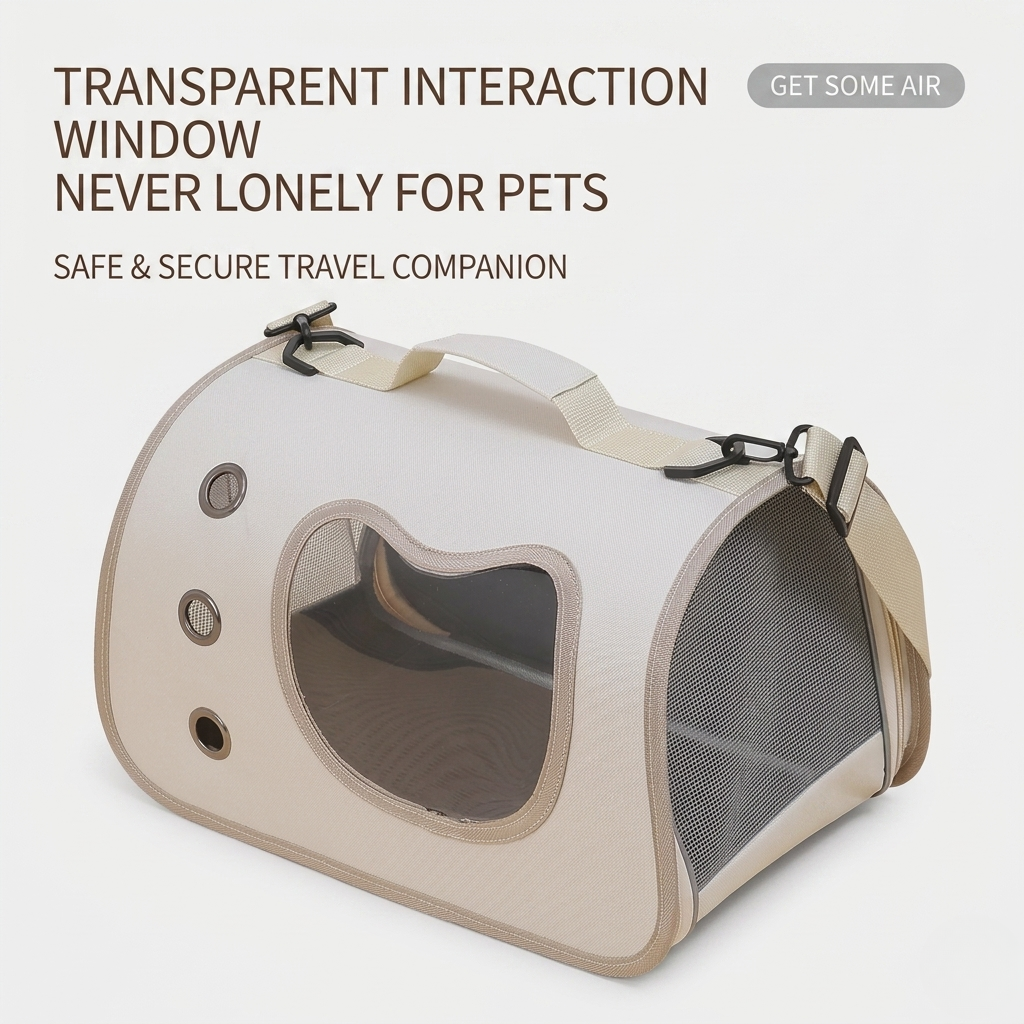 Bubble Window Pet Carrier Backpack for Cats & Small Dogs, Ventilated, 3 Carry Modes
