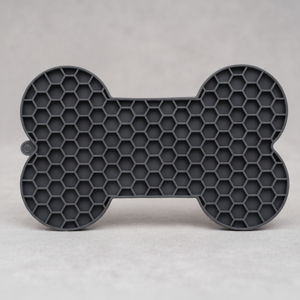 Silicone Lick Mat for Dogs & Cats, Slow Feeder Pad for Wet Food, Non-Slip, Dishwasher Safe
