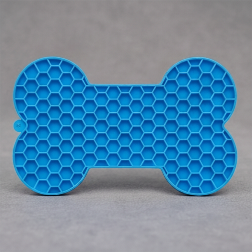 Silicone Lick Mat for Dogs & Cats, Slow Feeder Pad for Wet Food, Non-Slip, Dishwasher Safe