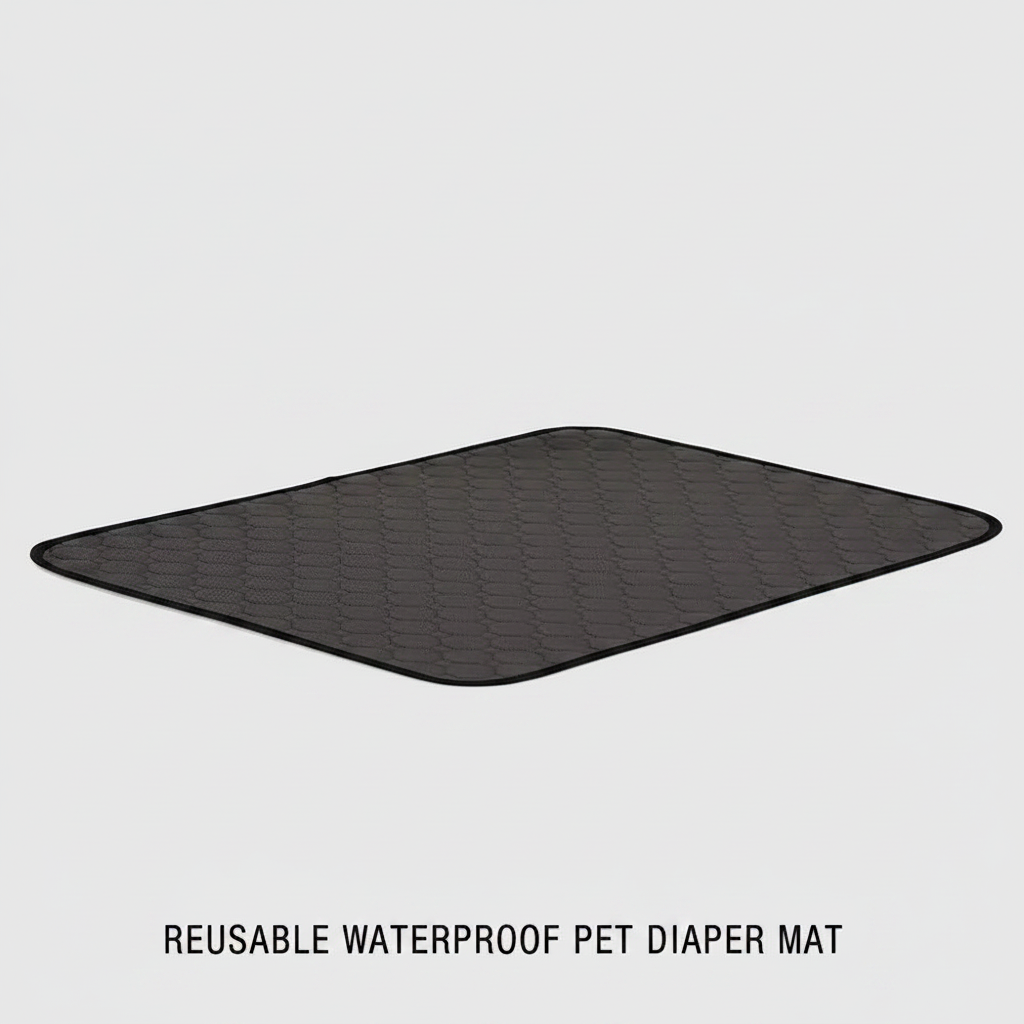 Washable Reusable Pee Pads for Dogs & Cats, Waterproof and Non-Slip, Sizes S to XL